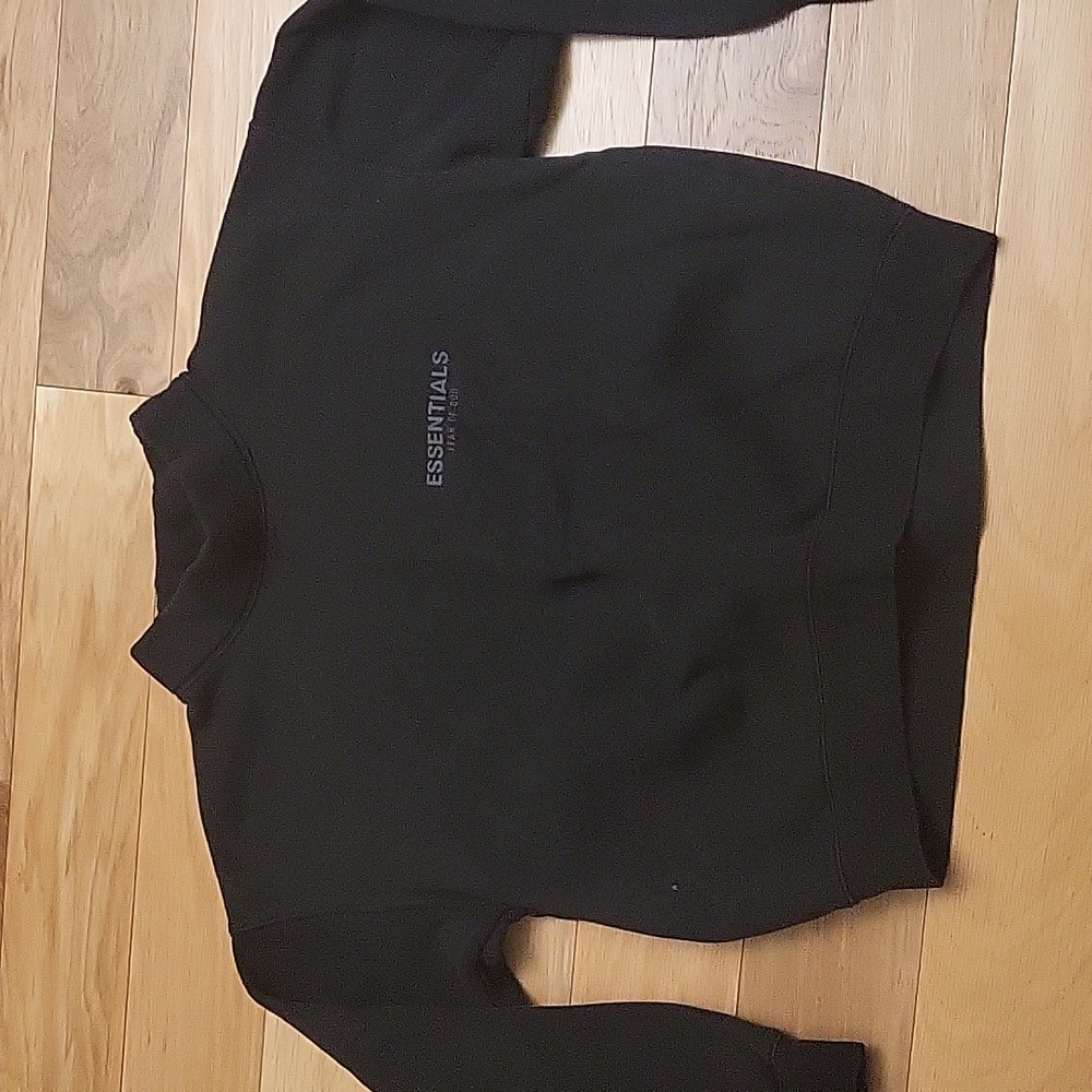 Essentials Fear of God Mockneck Black